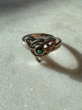 Load image into Gallery viewer, Celtic Knot Sterling Silver Ring Size 8
