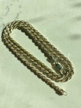 Load image into Gallery viewer, Classic Solid Sterling Silver Rope Chain
