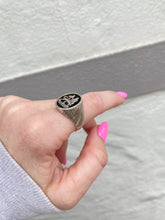 Load image into Gallery viewer, Lion of Judah Sterling Silver Signet Ring
