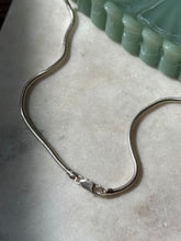 Load image into Gallery viewer, Italian Sterling Silver Snake Chain 20”
