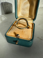 Load image into Gallery viewer, Gold Vermeil Modernist Style Ring Size 9
