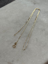 Load image into Gallery viewer, Vintage 14k Yellow Gold Micro Chain De Ancre 16”
