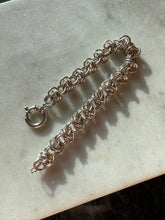Load image into Gallery viewer, Sailor Bolt Clasp Sterling Silver Chunky Bracelet 7”
