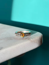 Load image into Gallery viewer, Cabochon Sterling Silver Ring Size 8.25
