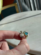 Load image into Gallery viewer, Vintage Tourmaline 14k Solid Yellow Gold Ring
