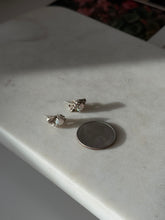 Load image into Gallery viewer, Vintage Opal &amp; CZ Sterling Earrings

