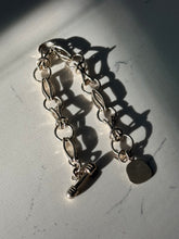 Load image into Gallery viewer, Vintage Sterling Silver Solid Toggle Clasp Bracelet 8”
