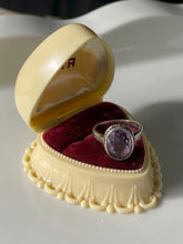 Load image into Gallery viewer, Amethyst Sterling Silver Ring
