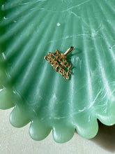 Load image into Gallery viewer, Vintage Irish Princess 14k Yellow Gold Pendant
