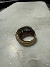 Load image into Gallery viewer, Rainbow Gold Vermeil Ring Size 7.25

