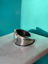 Load image into Gallery viewer, Goddess Isis Sterling Silver Cuff Bracelet 6.5”
