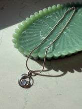 Load image into Gallery viewer, Moonstone Sterling Silver Snake Chain 16”
