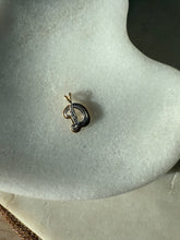 Load image into Gallery viewer, Vintage 14k Gold Script ‘D’ Pendant
