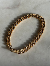 Load image into Gallery viewer, Midcentury 1/20 12k Gold Fill Curb Link Bracelet 7.15”
