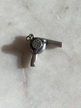 Load image into Gallery viewer, James Avery Hair Blow Dryer Sterling Charm
