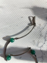 Load image into Gallery viewer, Vintage Chalcedony Sterling Silver Choker Necklace
