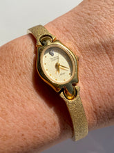 Load image into Gallery viewer, Armitron Diamond Vintage 1980s Gold Watch
