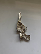 Load image into Gallery viewer, CZ Chunky Gun Pendant
