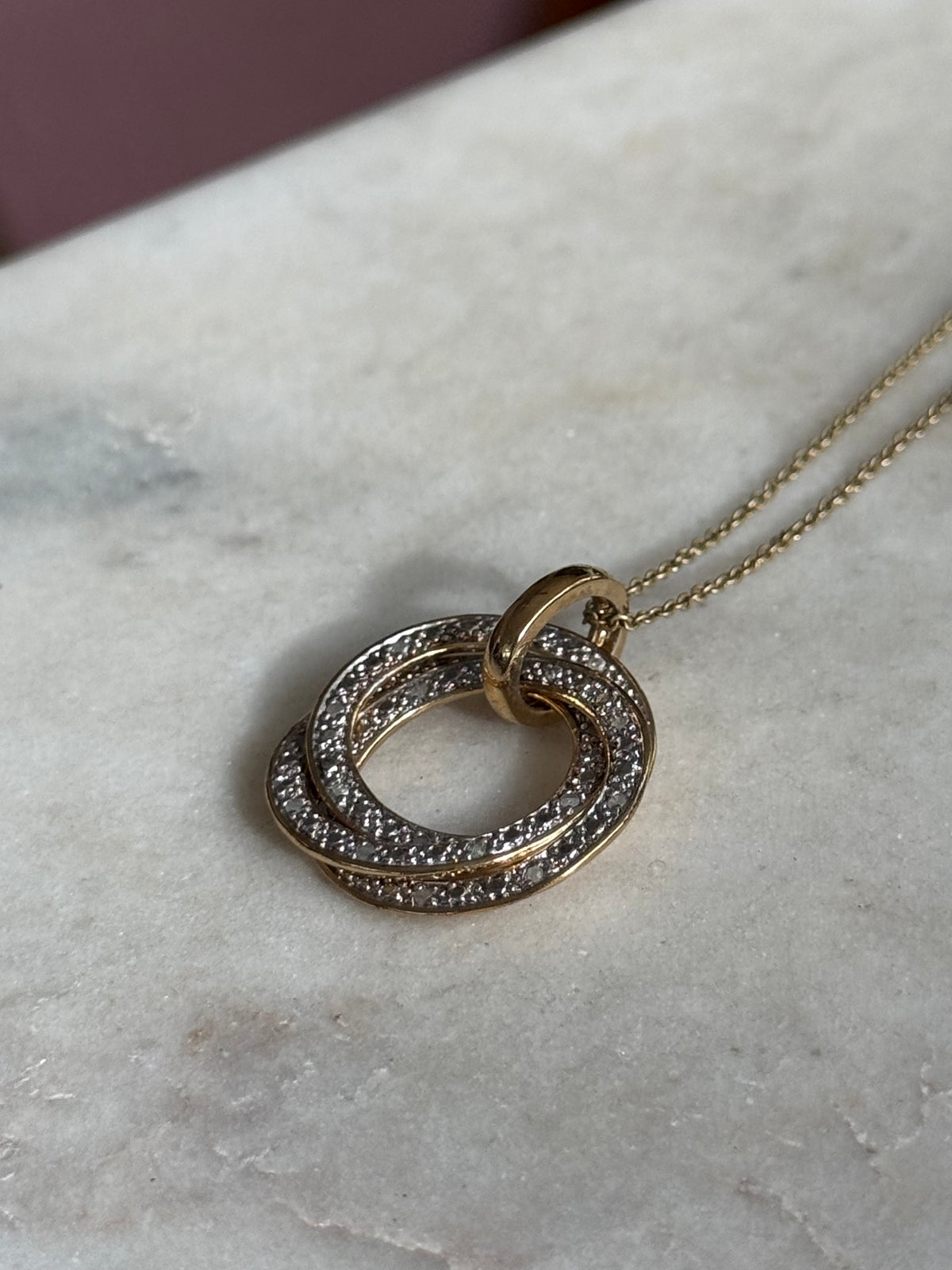 Gold Vermeil Necklace 18”