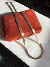 Load image into Gallery viewer, Italian Reversible Gold Vermeil Herringbone Chain 20”
