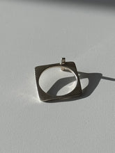 Load image into Gallery viewer, Vintage Sterling Silver Cross Ring Size 6.75
