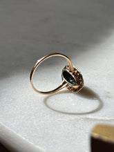 Load image into Gallery viewer, Vintage 10k Gold Black Onyx &amp; Opal Ring Size 9
