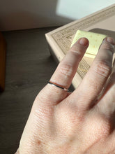 Load image into Gallery viewer, Dainty Sterling Silver Midi Band Size 5
