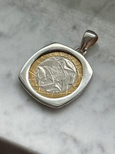 Load image into Gallery viewer, Milor 1000 Italian Lire Coin set in Sterling Silver

