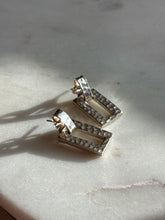 Load image into Gallery viewer, Solid Hammered Sterling Silver Earrings
