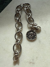 Load image into Gallery viewer, Vintage Sterling Silver Angel Charm Bracelet 8”
