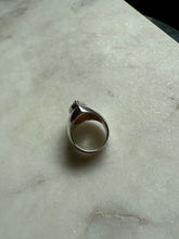 Load image into Gallery viewer, Chunky Quartz Sterling Silver Ring Size 5.75
