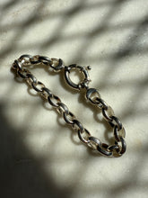 Load image into Gallery viewer, Oval Link Solid Sterling Silver Milor Italy Bracelet 7.5”
