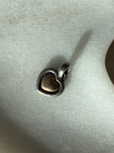 Load image into Gallery viewer, James Avery Sterling Silver 14k Yellow Gold Heart Charm
