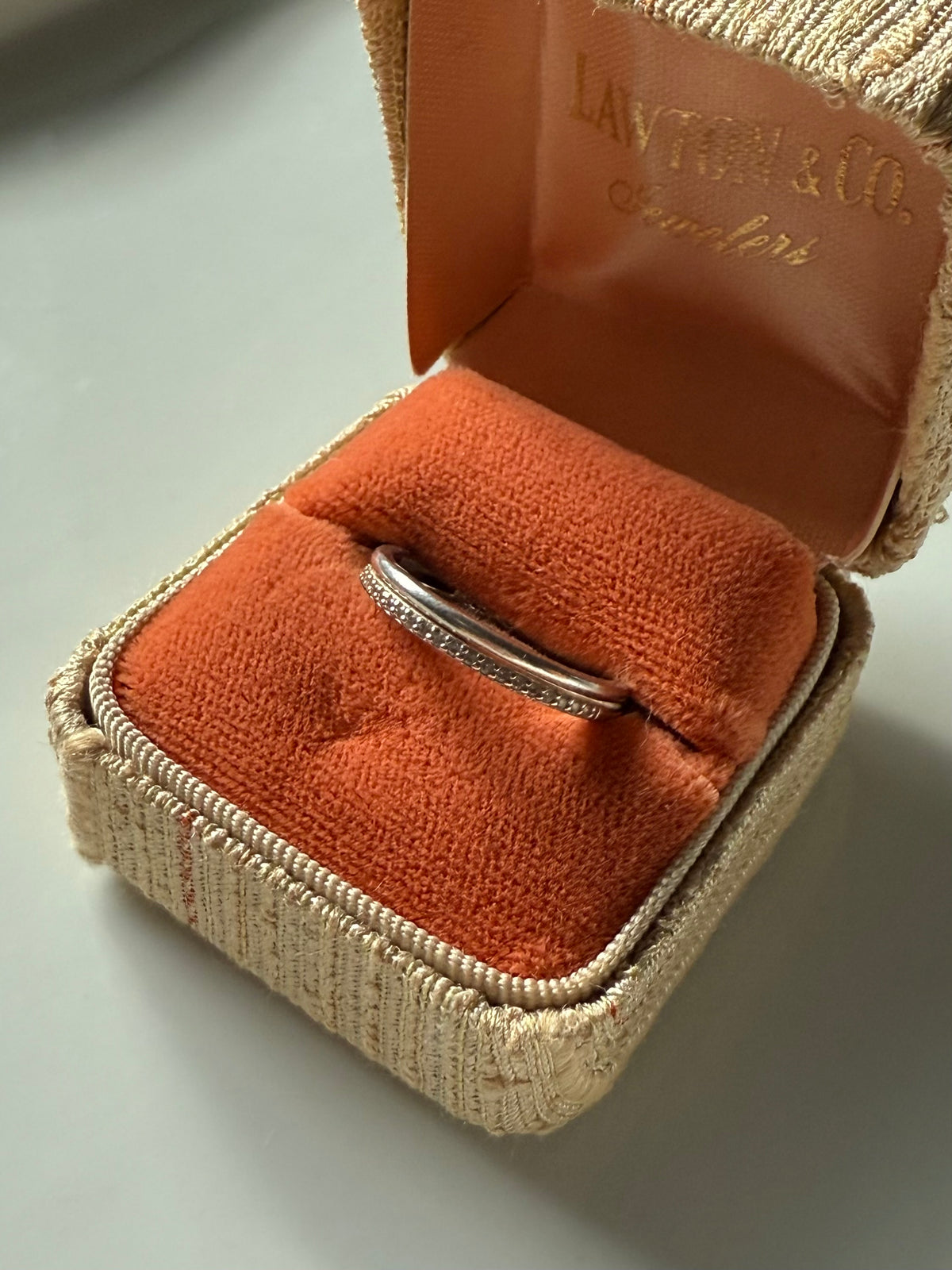CZ Sterling Silver Ring Size 8.5