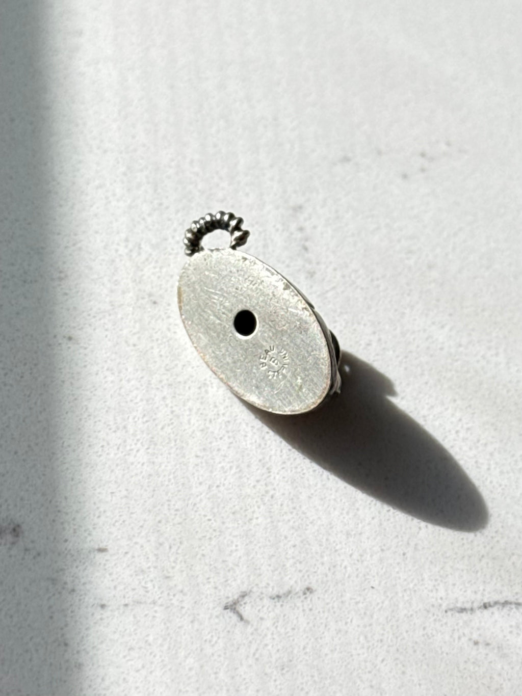 Vintage Beau Solid Sterling Silver Telephone Charm