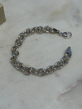 Load image into Gallery viewer, Sterling Silver Cable Link Bracelet 7”

