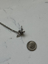 Load image into Gallery viewer, Vintage Bull Sterling Silver Necklace 18”
