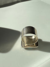 Load image into Gallery viewer, Amber &amp; Turquoise Sterling Silver Ring Size 6.75
