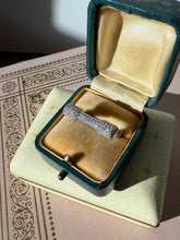 Load image into Gallery viewer, Sterling Silver CZ Omega Ring Size 7
