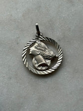 Load image into Gallery viewer, Vintage Lady Fortuna Sterling Pendant
