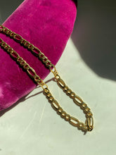 Load image into Gallery viewer, Figaro Link Gold Vermeil Necklace
