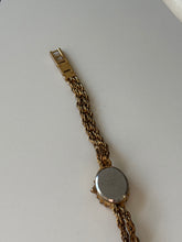 Load image into Gallery viewer, Vintage Geneve Goldtone Ruby Watch
