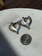 Load image into Gallery viewer, Mexico Vintage Sterling Silver Push Back Earrings
