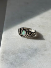 Load image into Gallery viewer, Vintage Opal Sterling Silver Ring Size 8
