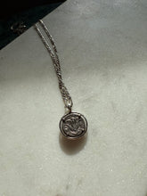 Load image into Gallery viewer, Sterling Silver Coin Necklace 24”
