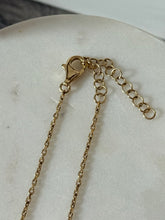 Load image into Gallery viewer, Evil Eye Gold Vermeil Necklace 18”-20”
