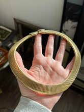Load image into Gallery viewer, Vintage Mimi Di N Gold Plated Costume Necklace 18.5”
