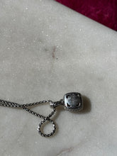 Load image into Gallery viewer, David Yurman Diamond Sterling Silver Necklace
