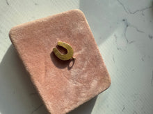 Load image into Gallery viewer, Antique 9k Gold Horseshoe Pendant
