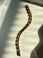 Load image into Gallery viewer, Vintage Gold Vermeil CZ Tennis Bracelet 7”
